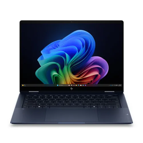 Laptop HP EliteBook X Flip G2i DJ9J4PT |Ultra 7-366H | 32GB LPDDR5x | 1TB SSD | Intel Graphics | Cảm ứng 14″ | FP | Pen |Windows 11 Pro |3Y | Xanh